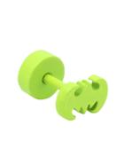 Romwe Fluorescent Yellow Metal Bat Stud