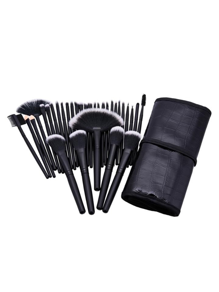 Romwe Professional Makeup Brush 32pcs With Pu Bag