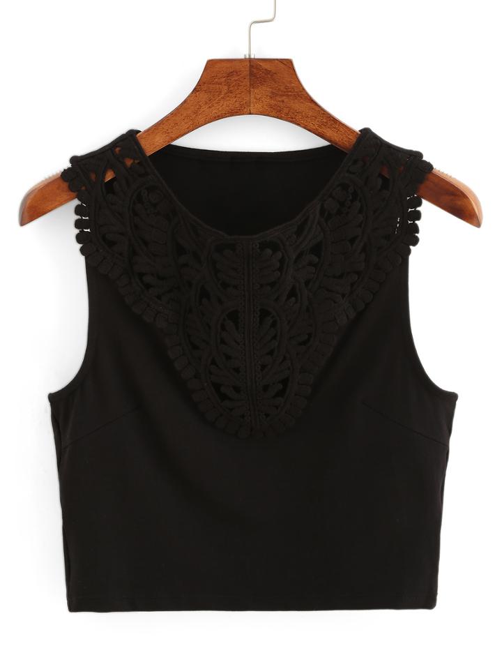 Romwe V-neck Ribbed Knitted Vest