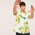 Romwe Guys Fruit Print Shirt