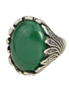 Romwe Green  Single Big Stone Ring Designs