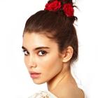 Romwe Flower Decorated  Hair Tie