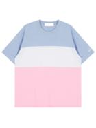 Romwe Color Block Drop Shoulder T-shirt