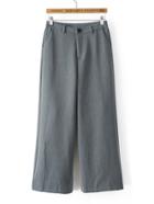 Romwe Pocket Desigan Straight Fit Pants