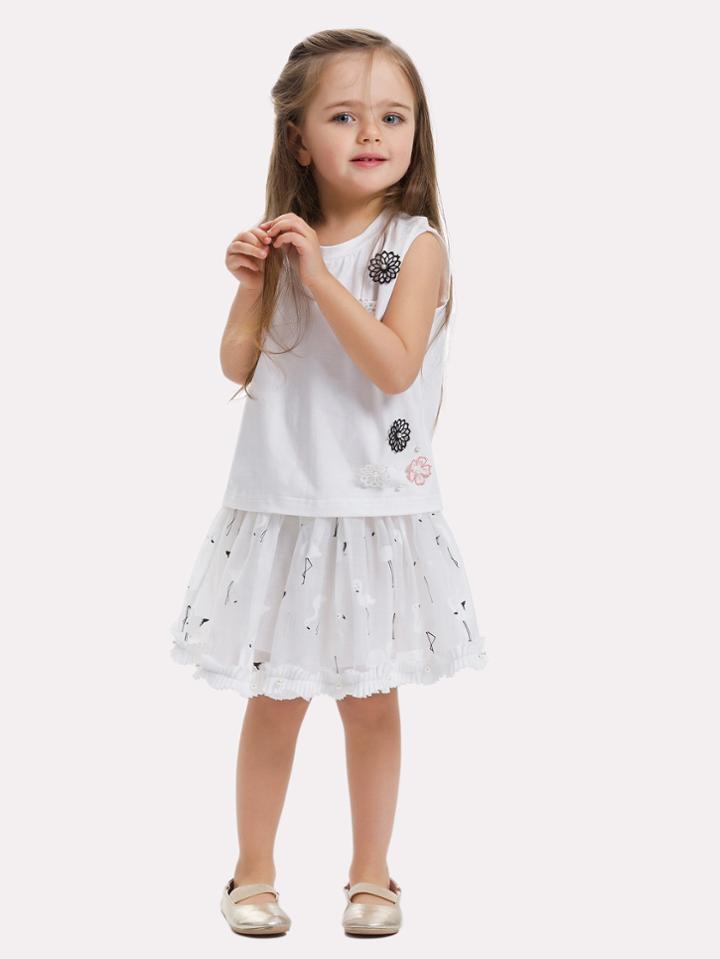 Romwe Flower Decoration Pearls Vest