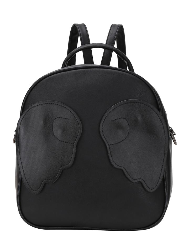 Romwe Movable Angel Wing Backpack