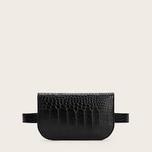 Romwe Crocodile Design Bum Bag