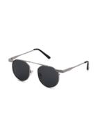 Romwe Top Bar Round Sunglasses