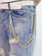 Romwe Sex Body Jewelry Silver Color Multi Layer Chain Body Chain
