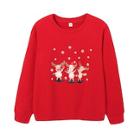 Romwe Christmas Print Sweatshirt