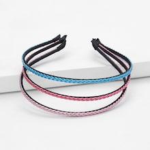 Romwe Braided Insert Headband 3pcs