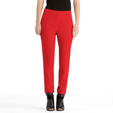 Rachel Rachel Roy Skinny Trouser (red, Size 0)