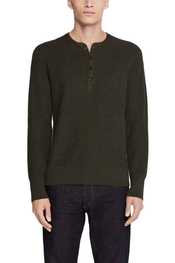 Rag & Bone - Jenson Henley - Army Green - Xs