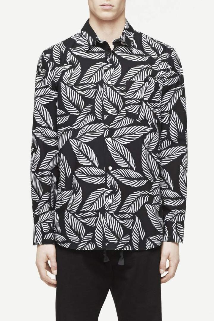 Rag & Bone - Beach Shirt - Black - S