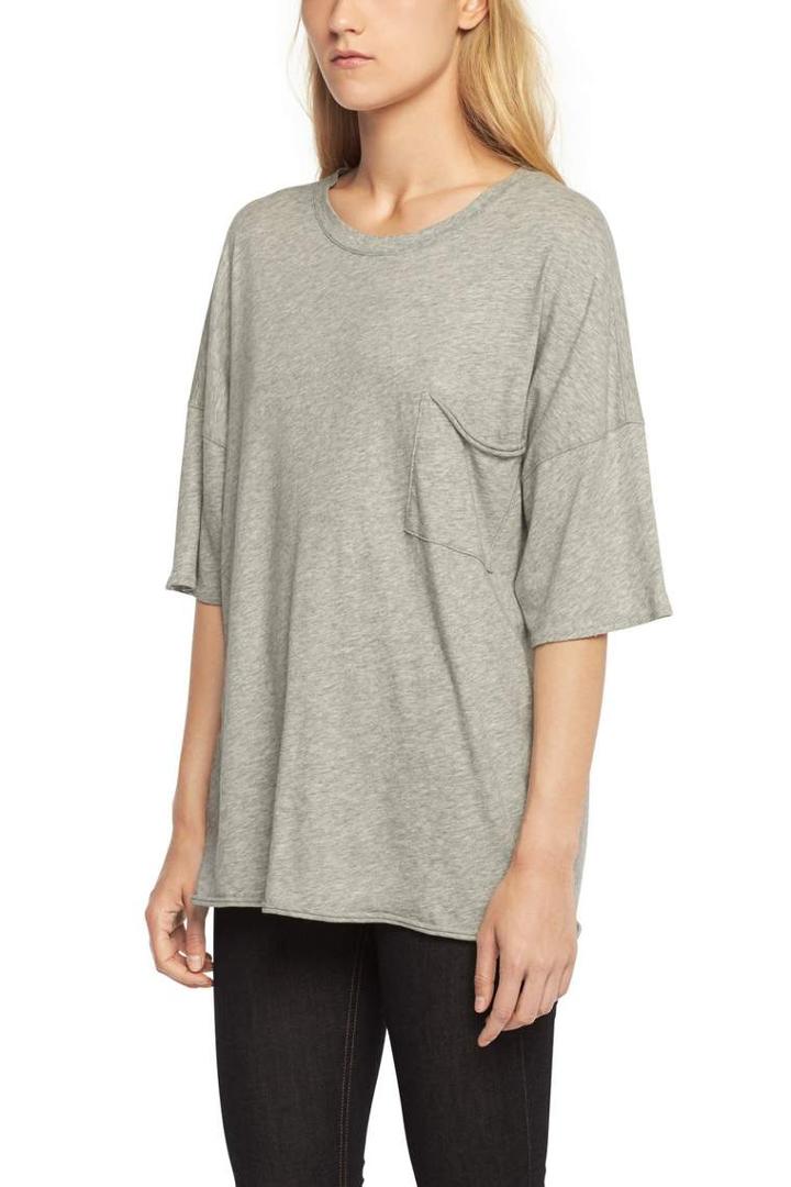 Rag & Bone - The Big Tee - Heather Grey - Xxs