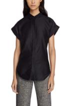 Rag & Bone - Ara Tie Back Blouse - Navy - Xxs