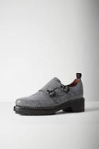 Rag & Bone - Konrad Monk Shoe - Black/white Saffiano - 35 / 5