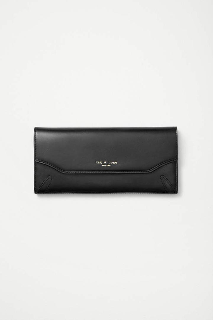 Rag & Bone - Crosby Trifold Wallet - Black - One Size