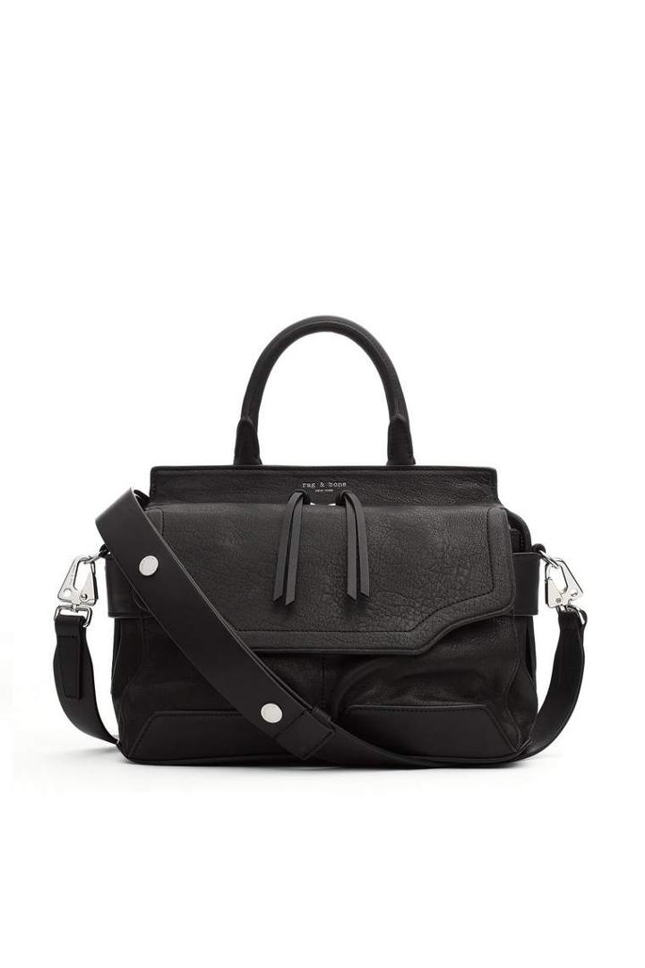 Rag & Bone - Small Pilot Satchel - Black - One Size