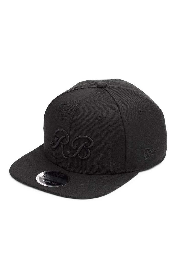 Rag & Bone - Rb Baseball Cap - Black - One Size