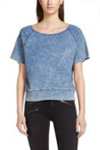 Rag & Bone - Rocky Short Sleeve Pullover - Indigo - Xxs