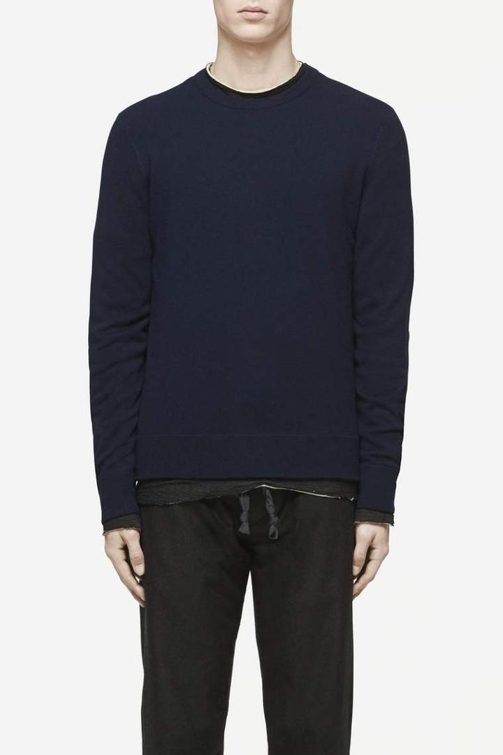 Rag & Bone - Nathan Crew - Navy - Xs