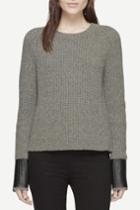 Rag & Bone - Bonnie Stripe Crew - Medium Grey - Xxs