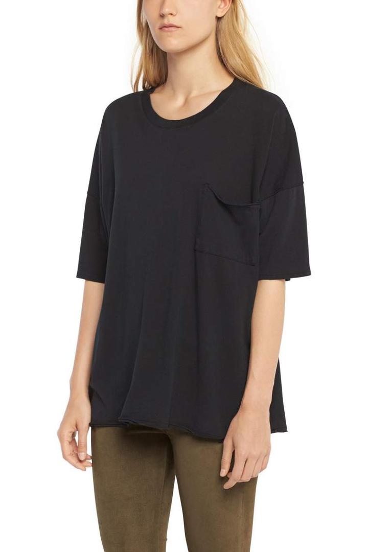 Rag & Bone - The Big Tee - Washed Black - Xxs