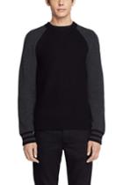 Rag & Bone - Liam Varsity Crew - Black - Xs