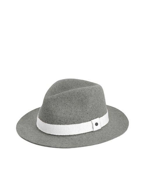 Rag & Bone - Floppy Brim Fedora - Grey Mix