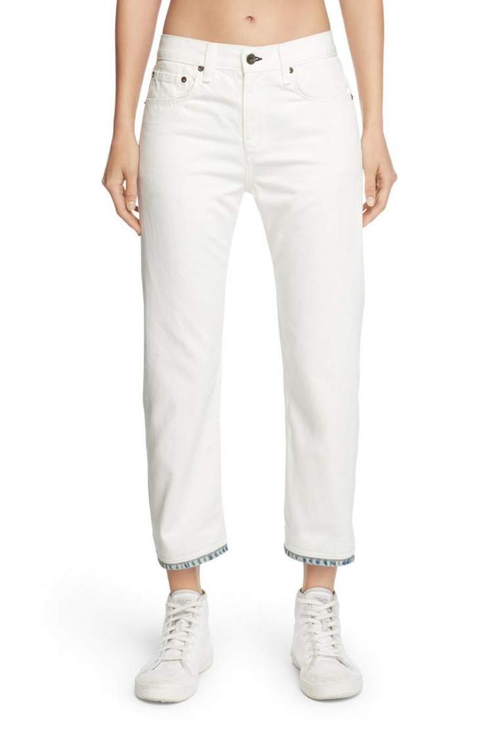 Rag & Bone - Marilyn Crop - White Bucquet - 23
