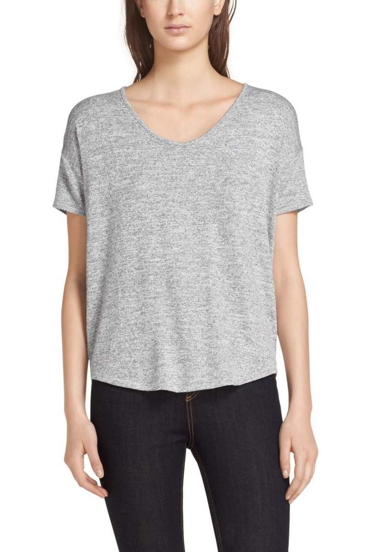 Rag & Bone - Melrose Femme Tee - Heather Grey - Xxs