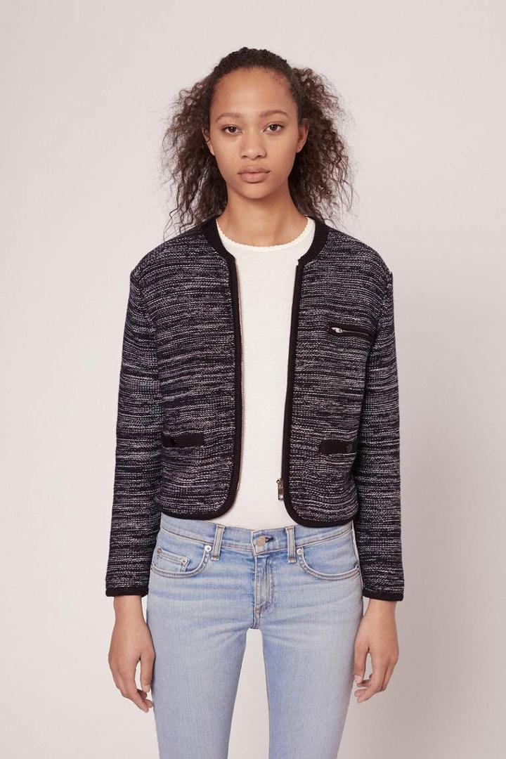 Rag & Bone - Rosalie Sweater Jacket - Blanc - Xxs