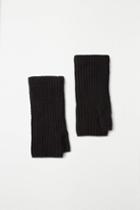 Rag & Bone - Alexis Fingerless Glove - Black - One Size