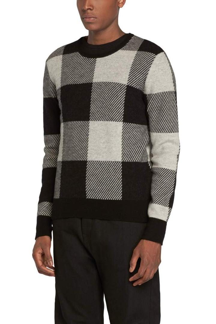 Rag & Bone - Addison Crew - Light Grey/ Black - Xs