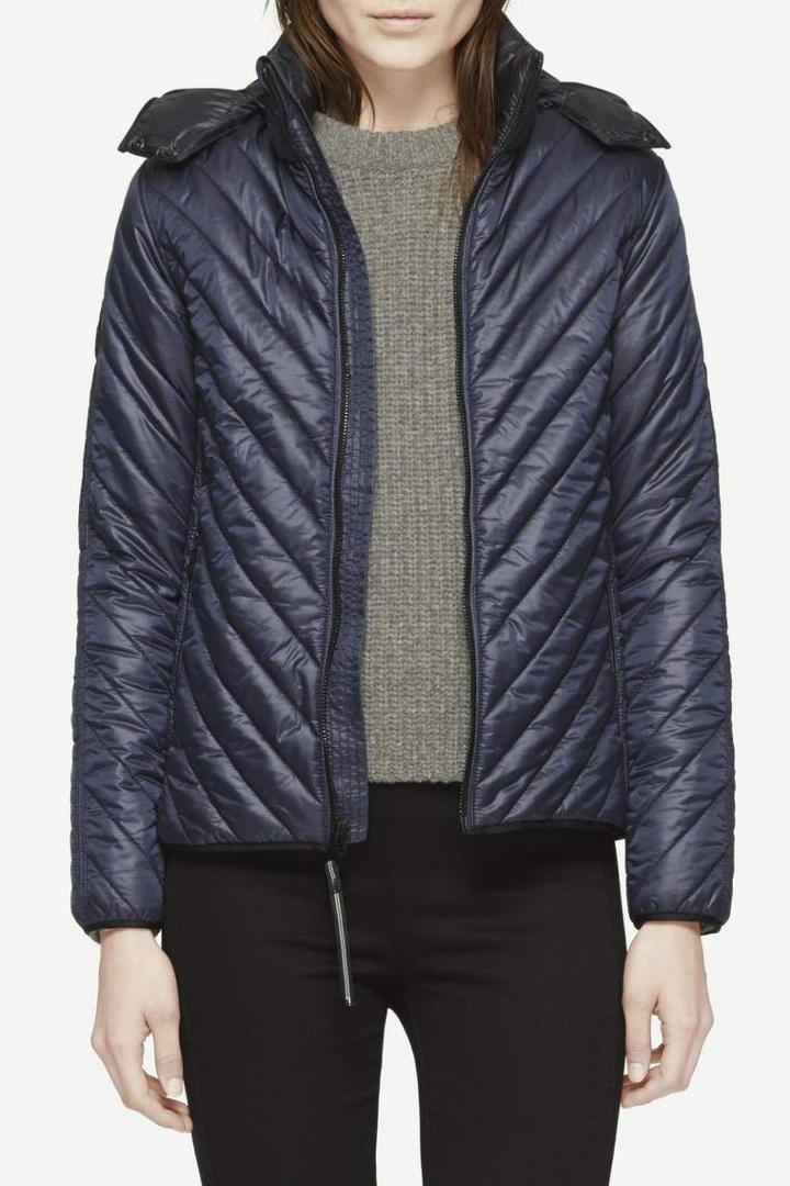Rag & Bone - Chevron Parka - Navy - Xs