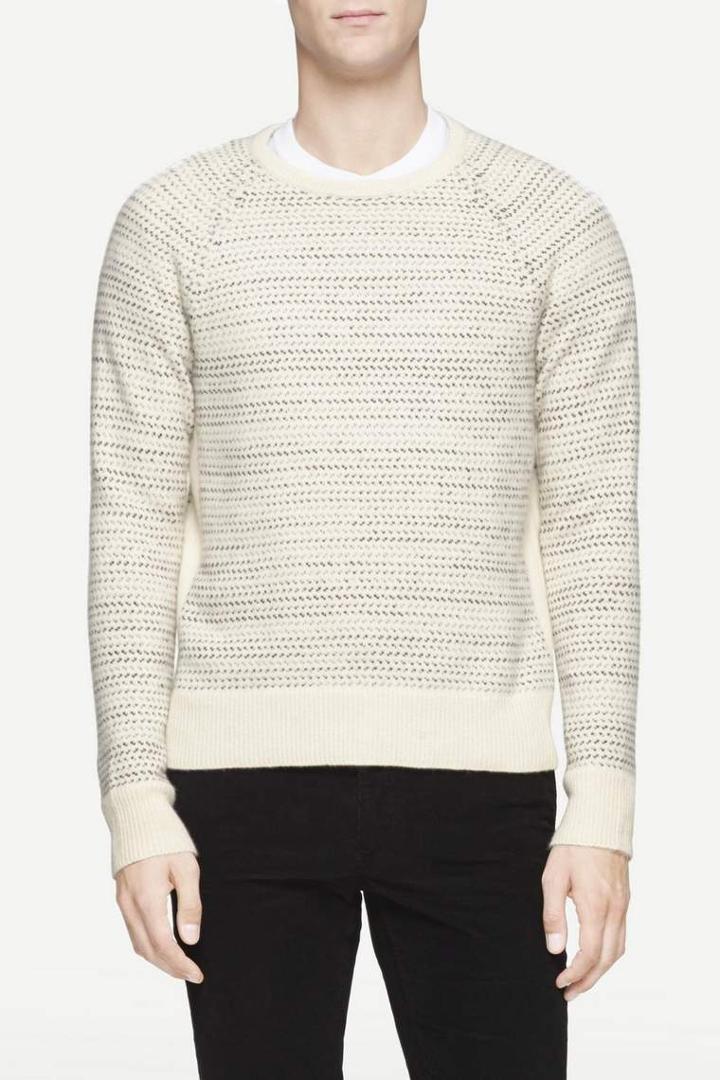 Rag & Bone - Justin Crew - Ivory - Xs