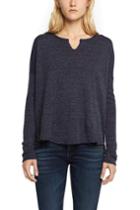 Rag & Bone - Sierra Long Sleeve Waffle - Indigo - Xxs