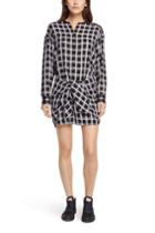 Rag & Bone - Tie Dress - Black/ Grey Heather - Xxs