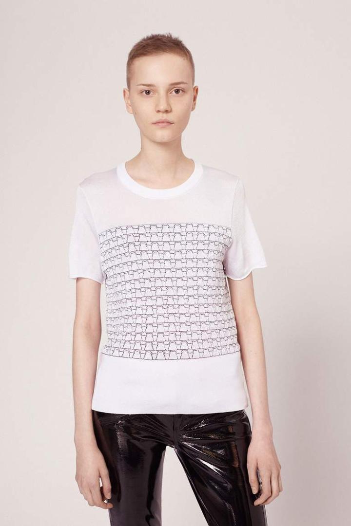 Rag & Bone - Gwen Tee - White - Xxs