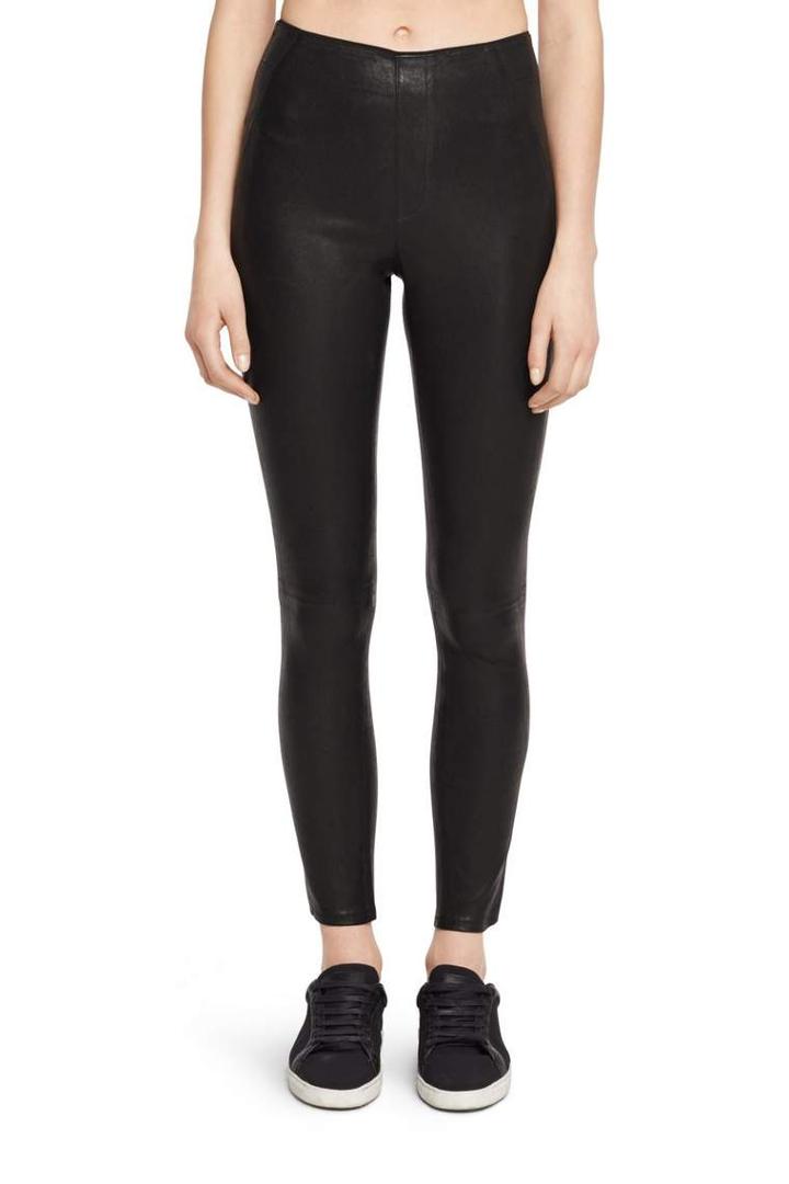 Rag & Bone - Sammy Legging Leather - Black - 00