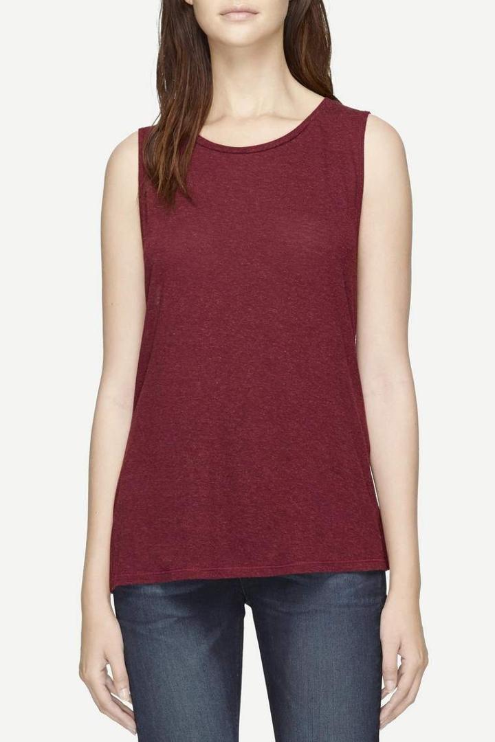 Rag & Bone - Concert Tank - Burgundy - Xxs