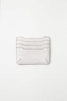 Rag & Bone - Crosby Card Case - White Crackle - One Size