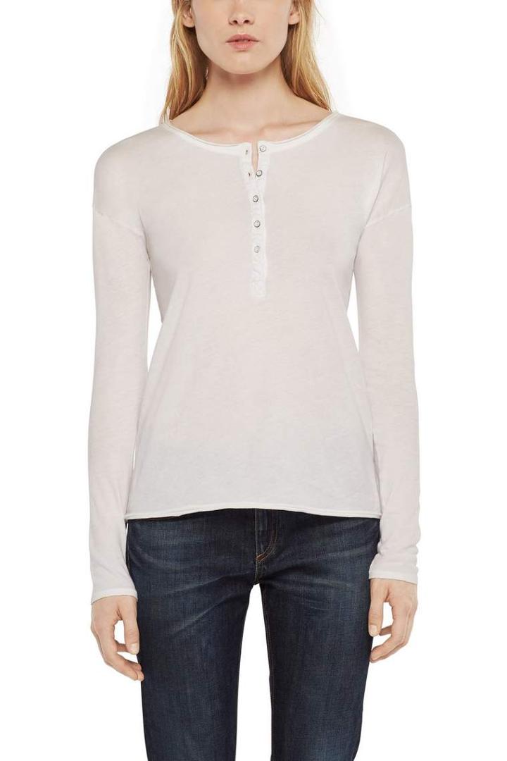 Rag & Bone - Slacker Henley - Ivory - Xxs
