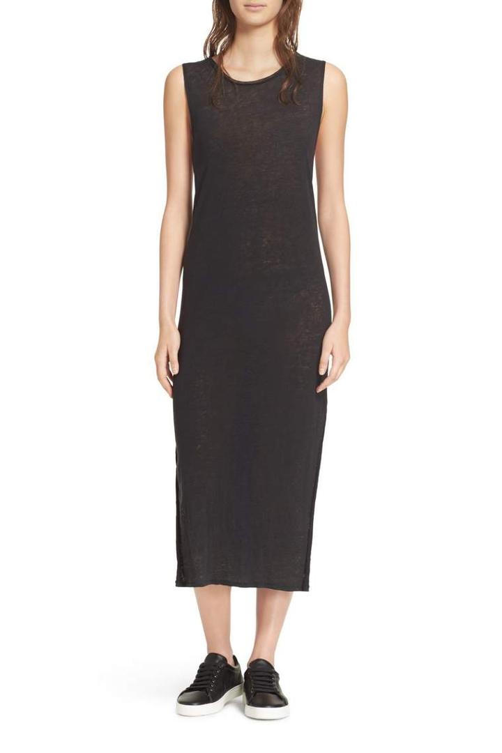 Rag & Bone - Double Layer Dress - Black - Xxs