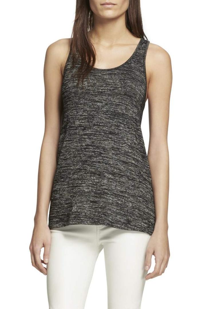 Rag & Bone - Twist Back Tank - Black Heather - Xxs