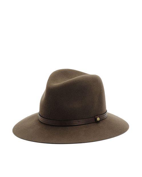 Rag & Bone - Pecan Floppy Brim Fedora