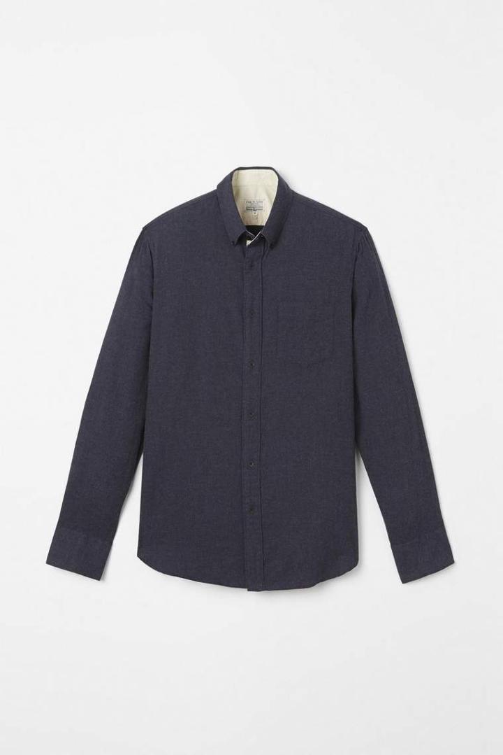 Rag & Bone - Standard Issue Shirt - Navy - S