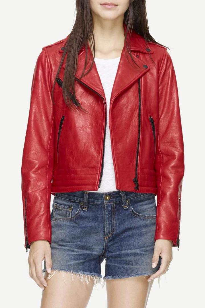 Rag & Bone - Chrystie Jacket - Red - 00