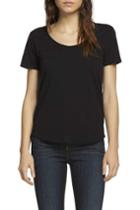 Rag & Bone - Slacker Short Sleeve - Black - Xxs
